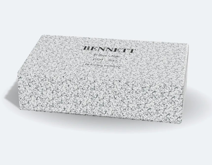 Bevel Marker in Rockville Grey, 3D design