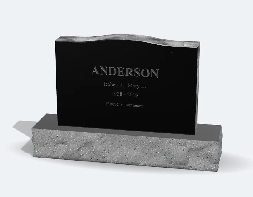 Serpentine Upright in Jet Black, 3D design